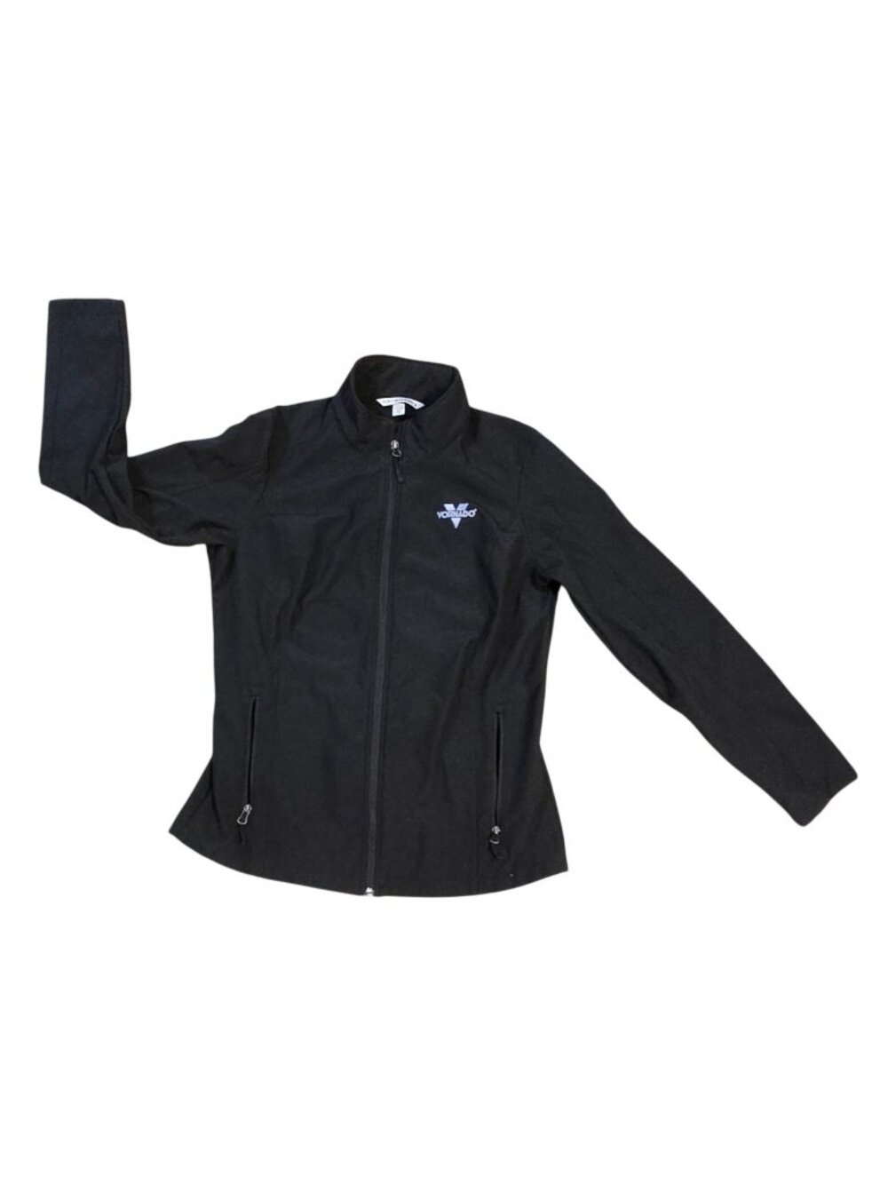 Port Authority Vornado Logo Ladies Black Full Zip Jacket L317 Polyester Medium